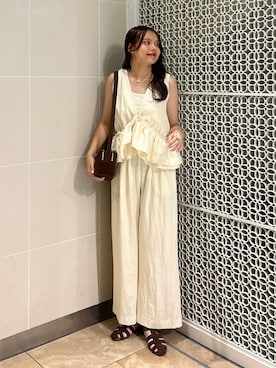 「アイテム（チョーカー）」を使った、こはるさん（レディース・167cm・20代）の夏コーディネート
