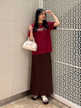 「アイテム（チョーカー）」を使った、こはるさん（レディース・167cm・20代）の夏コーディネート
