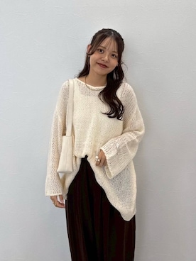 「アイテム（チョーカー）」を使った、こはるさん（レディース・167cm・20代）の秋コーディネート