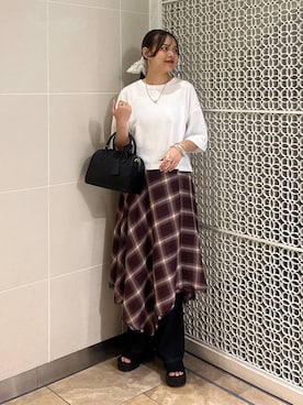 こはるさん(レディース・167cm)の夏コーディネート