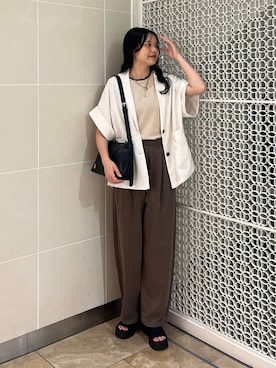 こはるさん（レディース・167cm・20代）の夏コーディネート