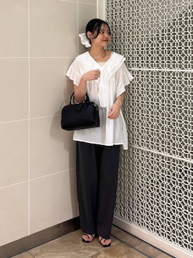 「アイテム（チョーカー）」を使った、こはるさん（レディース・167cm・20代）の秋コーディネート