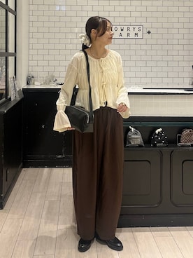 こはるさん（レディース・167cm）の秋コーディネート