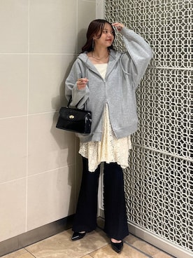 「アイテム（チョーカー）」を使った、こはるさん（レディース・167cm・20代）の秋コーディネート