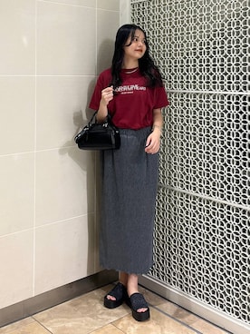 「アイテム（チョーカー）」を使った、こはるさん（レディース・167cm・20代）の秋コーディネート