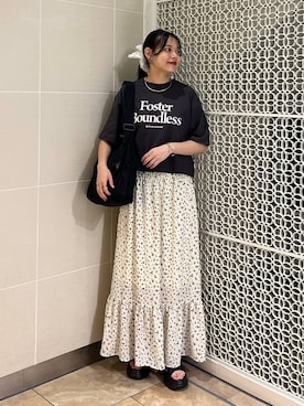 「アイテム（チョーカー）」を使った、こはるさん（レディース・167cm・20代）の夏コーディネート
