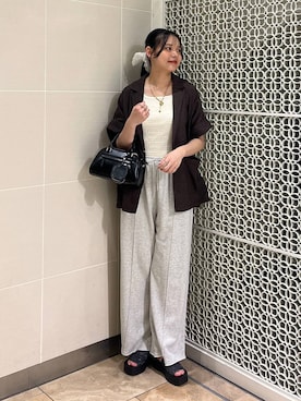 こはるさん（レディース・167cm）の秋コーディネート