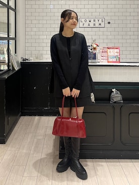 「アイテム（チョーカー）」を使った、こはるさん（レディース・167cm・20代）の秋コーディネート