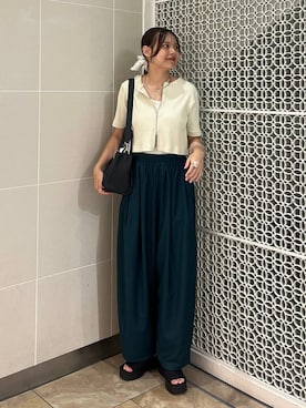 「アイテム（チョーカー）」を使った、こはるさん（レディース・167cm・20代）の夏コーディネート