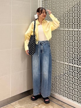 「アイテム（チョーカー）」を使った、こはるさん（レディース・167cm・20代）の夏コーディネート