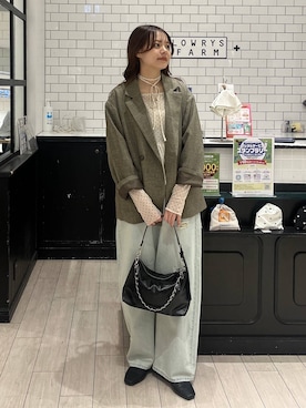 「LOWRYS FARM」｜こはるさん（レディース・167cm）の春コーディネート