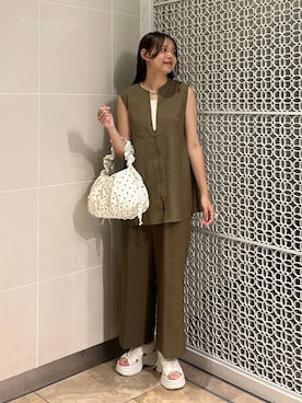 「アイテム（チョーカー）」を使った、こはるさん（レディース・167cm・20代）の夏コーディネート