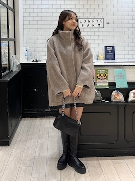 こはるさん（レディース・167cm）の冬コーディネート