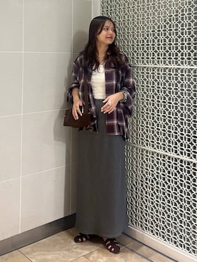 こはるさん（レディース・167cm）の秋コーディネート