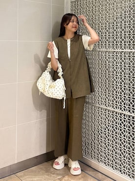 「アイテム（チョーカー）」を使った、こはるさん（レディース・167cm・20代）の夏コーディネート
