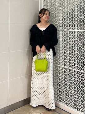 「アイテム（チョーカー）」を使った、こはるさん（レディース・167cm・20代）の秋コーディネート
