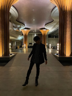 「Yves Saint Laurent（イヴサンローラン）のアイテム（パンツ）」を使った、asanomephistoさん（メンズ・170cm）の夏コーディネート