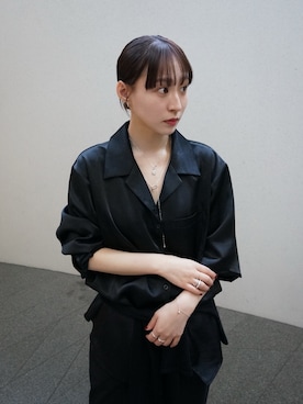 「TEN.（テン）のアイテム（ネックレス）」を使った、moneさん（レディース・152cm）の秋コーディネート