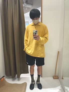 「MM6 Maison Margiela（ｴﾑｴﾑｼｯｸｽ ﾒｿﾞﾝ ﾏﾙｼﾞｪﾗ）のアイテム（ローファー）」を使った、rikuさん（メンズ・167cm）の春コーディネート