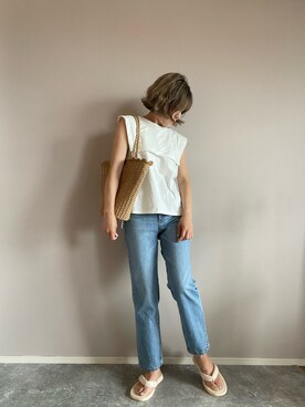 hadameguuuさん（レディース・162cm）の夏コーディネート