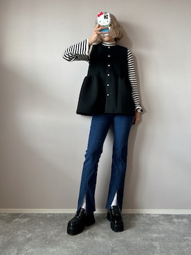 hadameguuuさん（レディース・162cm）の冬コーディネート