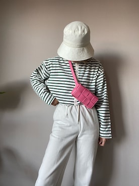 「one after another NICE CLAUP（ワンアフターアナザーナイスクラップ）のアイテム」を使った、hadameguuuさん（レディース・162cm・40代）の冬コーディネート