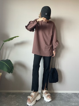 hadameguuuさん（レディース・162cm）の春コーディネート