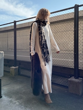 「アイテム（ワンピース）」を使った、hadameguuuさん（レディース・162cm・40代）の秋コーディネート