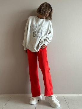 hadameguuuさん（レディース・162cm）の秋コーディネート