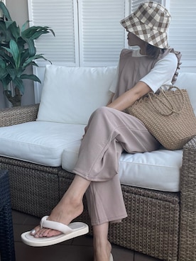 hadameguuuさん（レディース・162cm）の夏コーディネート