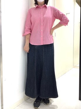 BRICK HOUSE シャツ工房 市川コルトンプラザ店さんのコーディネート