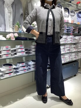 BRICK HOUSE シャツ工房 市川コルトンプラザ店さん（レディース・160cm）の秋コーディネート