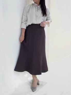 BRICK HOUSE シャツ工房 市川コルトンプラザ店さん（レディース・160cm）の秋コーディネート