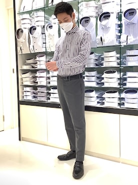 BRICK HOUSE シャツ工房 市川コルトンプラザ店さんのコーディネート
