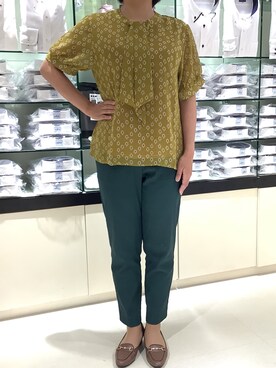 BRICK HOUSE シャツ工房 市川コルトンプラザ店さん(レディース・159cm)の秋コーディネート