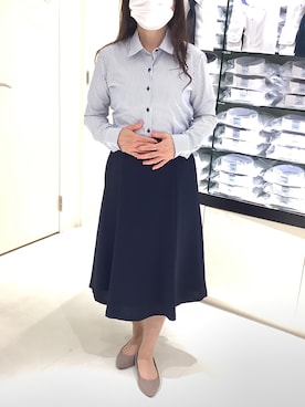 BRICK HOUSE シャツ工房 市川コルトンプラザ店さん(レディース・152cm)の秋コーディネート