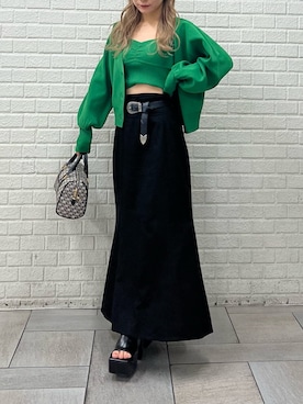 高橋桃さん（レディース・152cm）の秋コーディネート