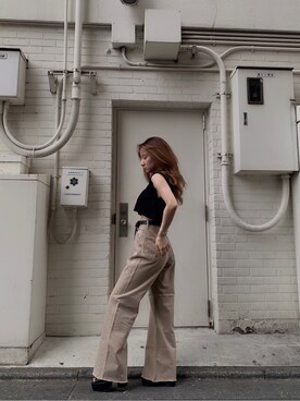 高橋桃さんのコーディネート