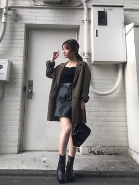 高橋桃さんのコーディネート