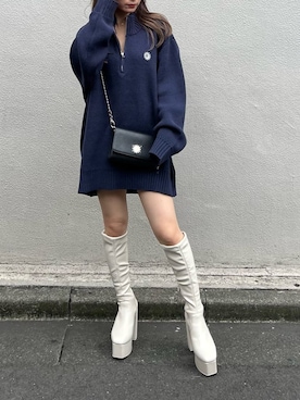 高橋桃さんのコーディネート