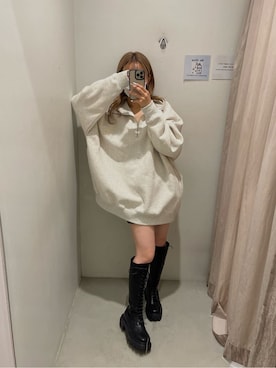 高橋桃さんのコーディネート