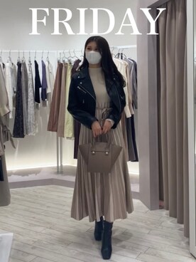 髙橋広果さんのコーディネート