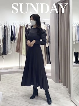 髙橋広果さんのコーディネート