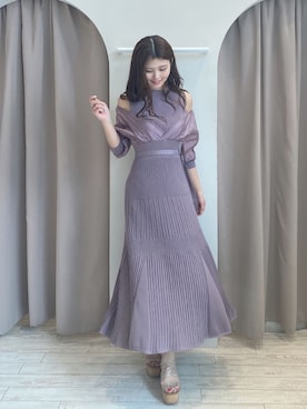 「アイテム（サンダル、その他）」を使った、髙橋広果さん（レディース・162cm）の春コーディネート