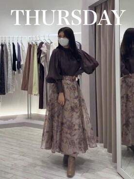 髙橋広果さんのコーディネート