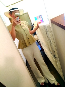 573さん（レディース・157cm）の夏コーディネート