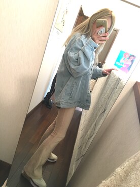 「Cheri（シェリ）のアイテム」を使った、573さん（レディース・157cm）の春コーディネート