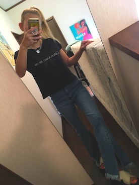 「To the sea（トゥーザシー）のアイテム」を使った、573さん（レディース・157cm）の夏コーディネート