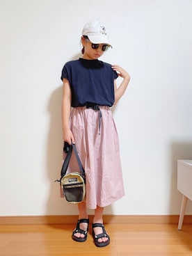 「アイテム（サングラス）」を使った、yreyre ☾⋆ ̊さん（キッズ・129cm）の夏コーディネート
