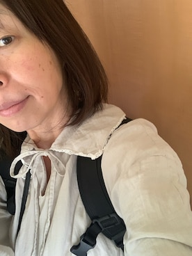 「VISVIM（ビズビム）のアイテム（バッグ）」を使った、そらさん（レディース・164cm）の春コーディネート